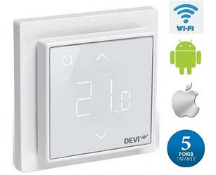 Термостат Devi  DEVIreg Smart Wi-Fi білий 140F1141