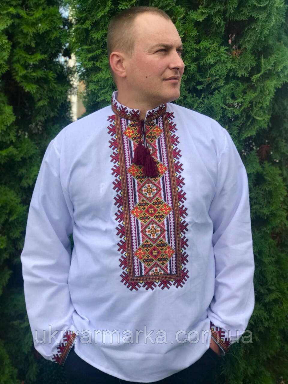 Вишиванка чоловіча "Гуцульський орнамент"