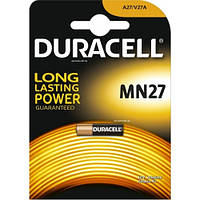 Батарейка Duracell A27 (MN27), 12V, лужна, 1 шт.