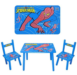 Столик зі стільчиками "Spider Man" М 0294