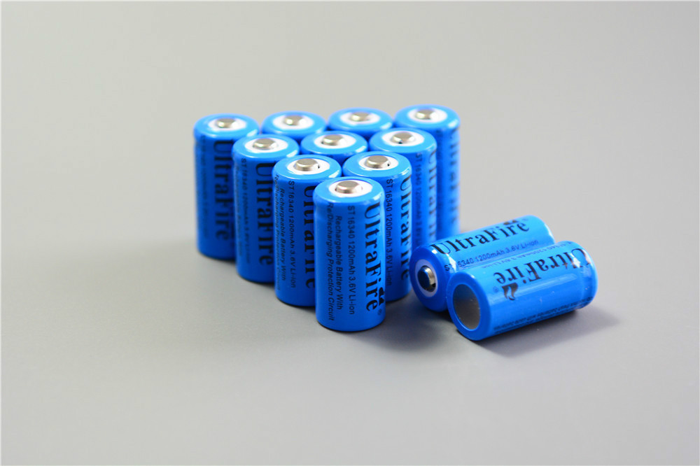 Літієвий акумулятор Li-Ion CR123A/16340 3.7 V (600mAh)