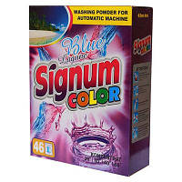 Signum пральний порошок для кольорових тканин 3,5 кг картон