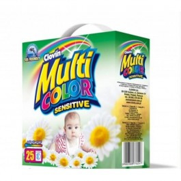 Multicolor Sensitive пральний порошок 2.5 кг картон