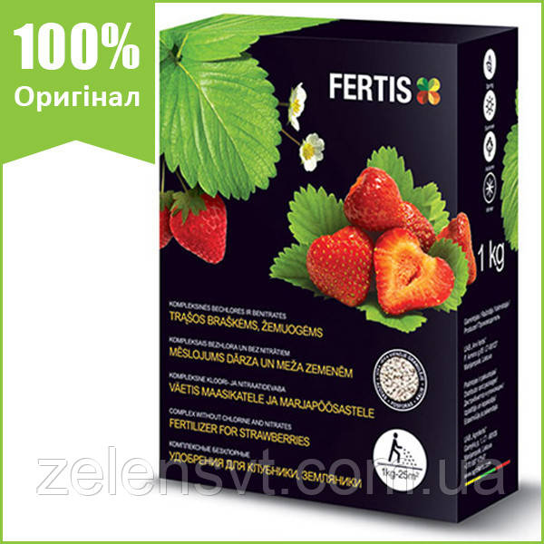 Добриво Fertis для полуниці (3 кг), NPK 11-9-20 + мікроелементи, Литва