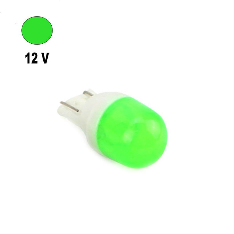 Автолампа Terra T10/W5W, цоколь W2.1x9.5d, 5630 smd x 2, зелений, 12 V, 1.5 W