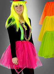 Кольорова тюлева спідниця