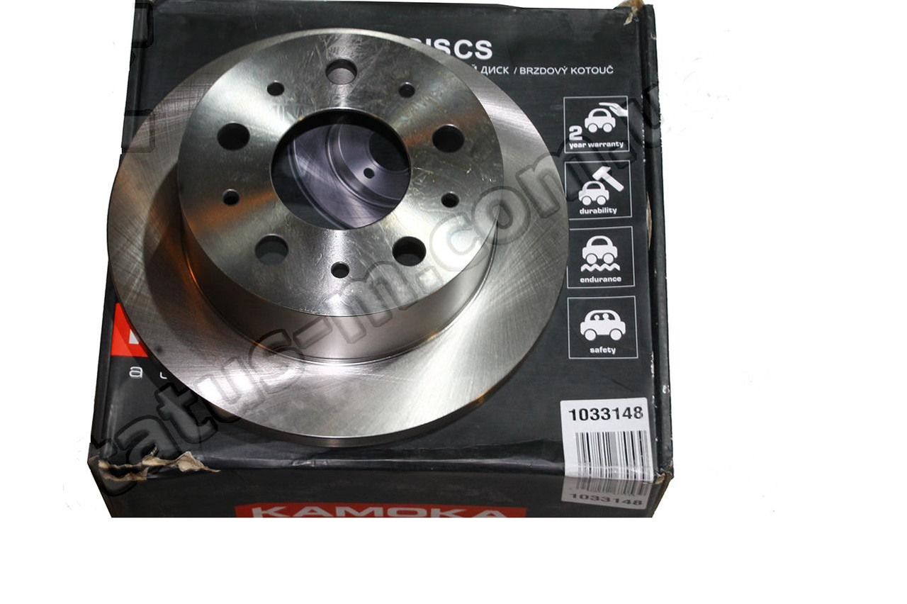 Диск гальмівний Citroen Jumper,Peugeot Boxer задній (виробництво KAMOKA), фото 1