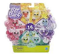 Littlest Pet Shop Букетний набір петов Маленький Зоомагазин 16 шт Hasbro