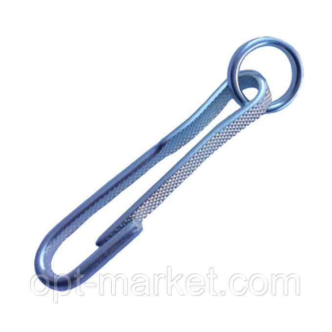 Карабін пружинний із кільцем Ф6, фото 1