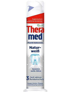 Зубна паста Theramed Natur Weiss вибілювальна, 100 мл.