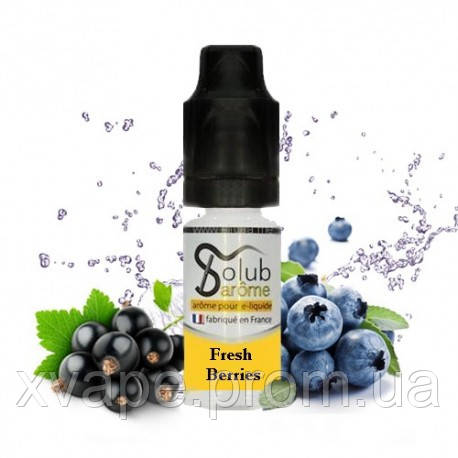Ароматизатор Solub "Fresh Berries v1" зі смаком чорниці, смородини та м'яти 5 мл