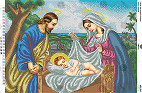 Вишивка бісером "Ісус в колисці" А2Р_050 Virena