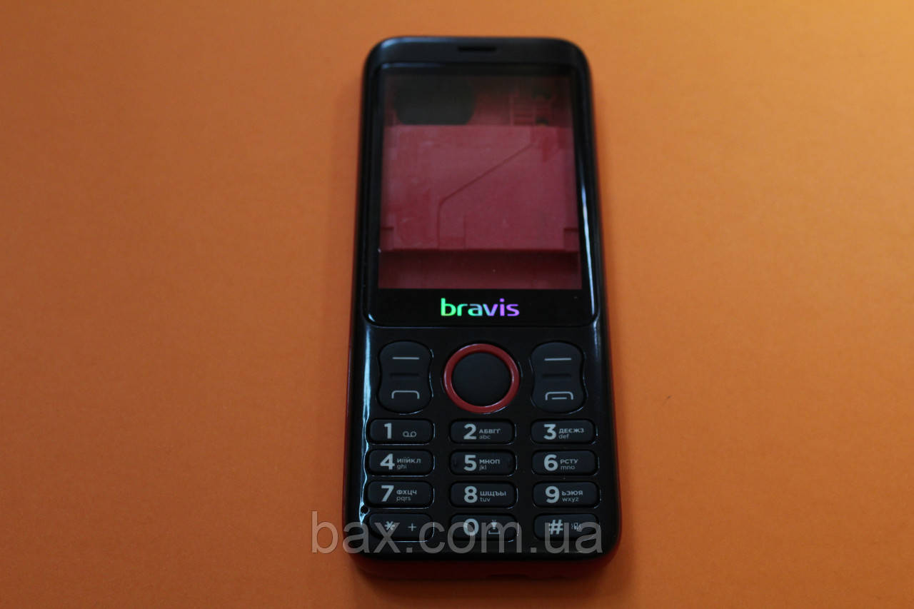 Bravis C281 корпус у складі червоний