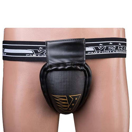 Захист пахова чоловіча чорна Velo, розмір L/XL, фото 1