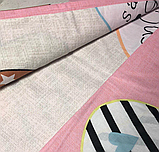 Постільна білизна напівторна 150х220 (13163) "Ранфорс-бавовна 100%", фото 7