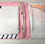 Постільна білизна напівторна 150х220 (13163) "Ранфорс-бавовна 100%", фото 4