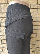 Спортивні штани утеплені високої якості унісекс трикотажні на флісі INCOGNITO,Туреччина, фото 3
