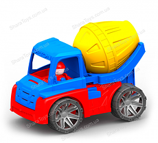 Дитяча різнобарвна вантажний бетонозмішувач