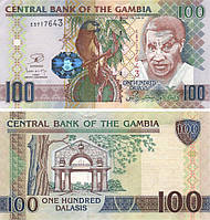 Гамбия 100 даласи 2010-2013 UNC (P29)