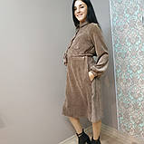 Плаття для вагітних і годуючих, вельвет, фото 5