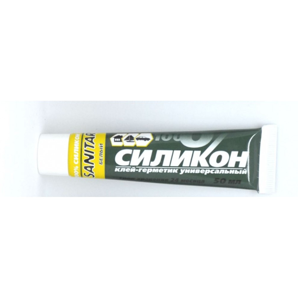 Силикон Sanitar белый, 50мл