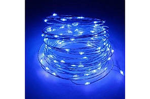Гірлянда мідна дротяна 100LED 10 м (контрол.220V) (СП) Синій (RD-7107) 154550, фото 4