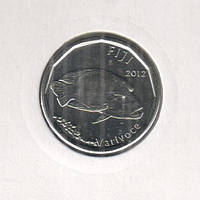 Фиджи 50 центов 2012 UNC (KM#335)