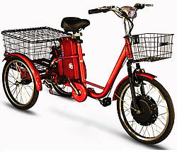Електровелосипед (трицикл) Skybike 3-Cycle червоний