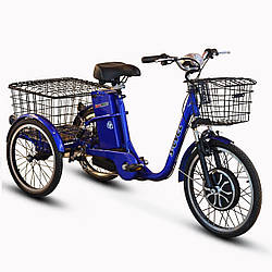 Електровелосипед (трицикл) Skybike 3-Cycle синій