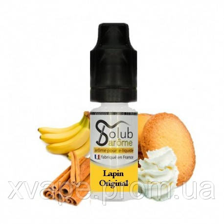 Ароматизатор Solub "Lapin original" зі смаком банано- вершкового печива 5 мл