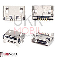 Коннектор зарядки Lenovo A3000, A3300, A3500, A5000, A7000, A10-30, A10-70 (A7600), A7-50, 5 pin, micro-USB
