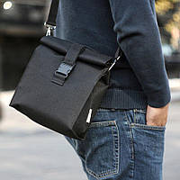 Подарунок для чоловіка термо сумка ланч бег чорний