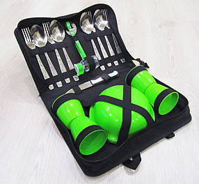 Набір посуду для пікніка " Пікнік пластик-4"