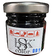 Фарба крем для гладкої шкіри 50 мл чорна bsk-color