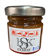 Фарба крем для гладкої шкіри 50 мл світло-коричнева bsk-color