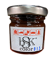 Фарба крем для гладкої шкіри 50 мл коричнева bsk-color