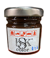 Фарба крем для гладкої шкіри 50 мл темно-коричнева bsk-color