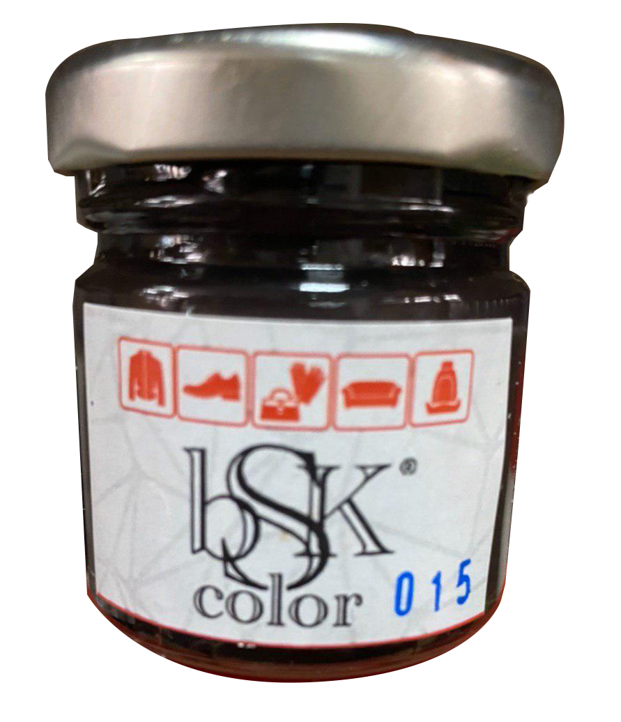 Фарба крем для гладкої шкіри 50 мл чорно-коричнева bsk-color