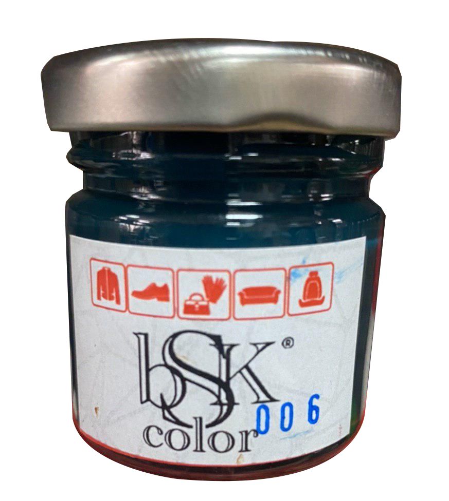 Фарба крем для гладкої шкіри 50 мл темно-зелена bsk-color