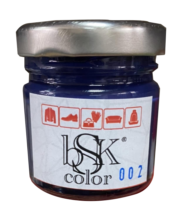 Крем фарба для гладкої шкіри 50 мл синя bsk-color
