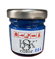 Фарба крем для гладкої шкіри 50 мл блакитна bsk-color
