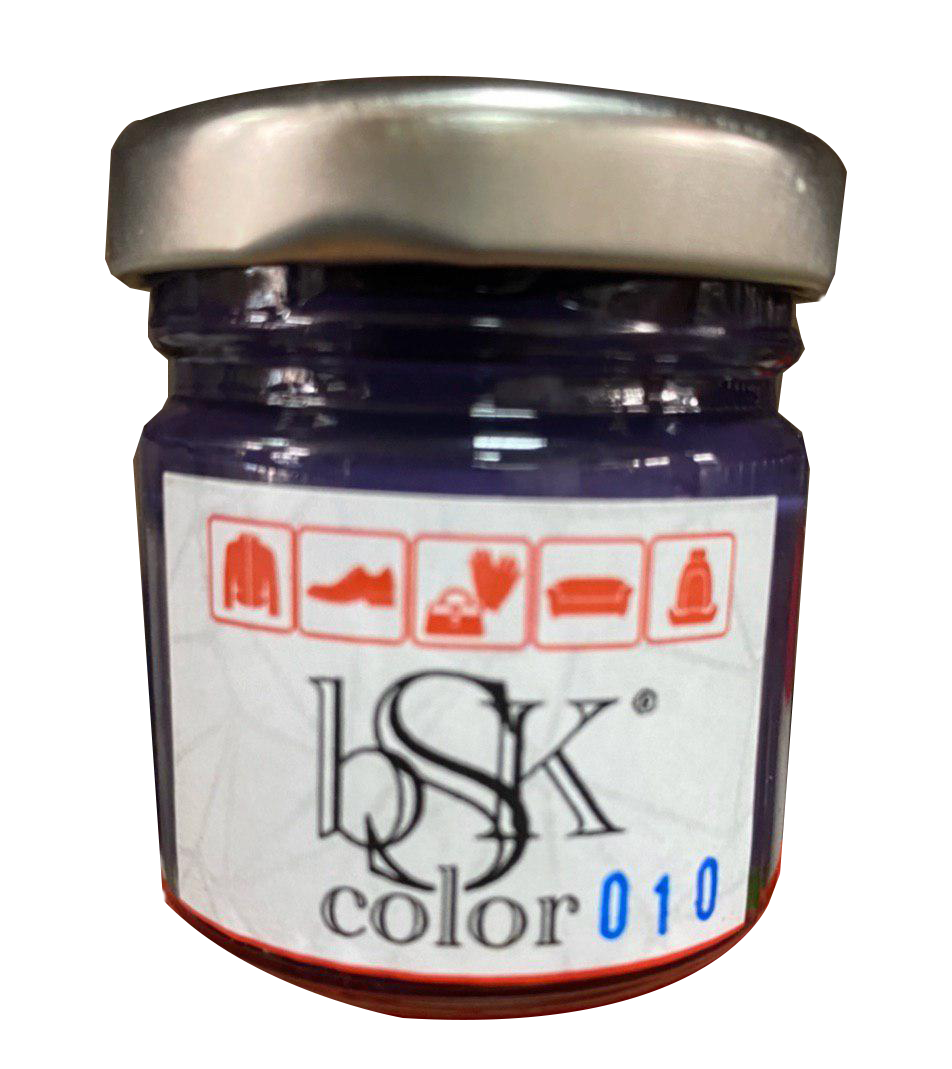 Фарба крем для гладкої шкіри 50 мл фіолетова bsk-color