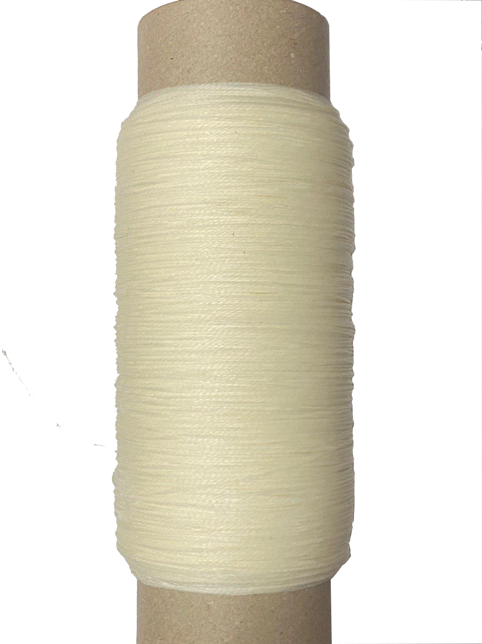 Нитка взуттєва 500 метрів біла вощена, діаметр нитки: 1,0 мм, фото 1