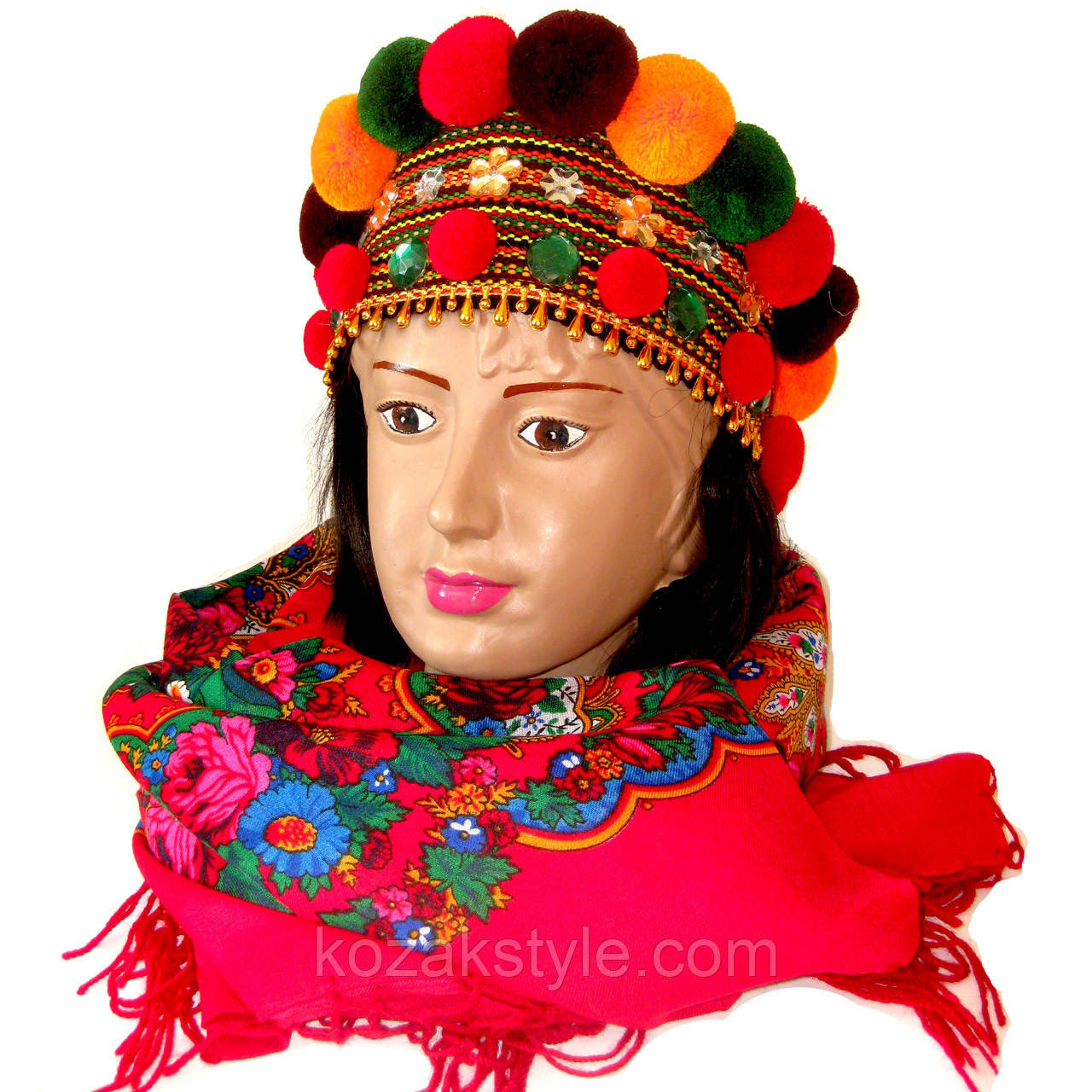 Чільце "Корона" (різнокольорові бомбони)