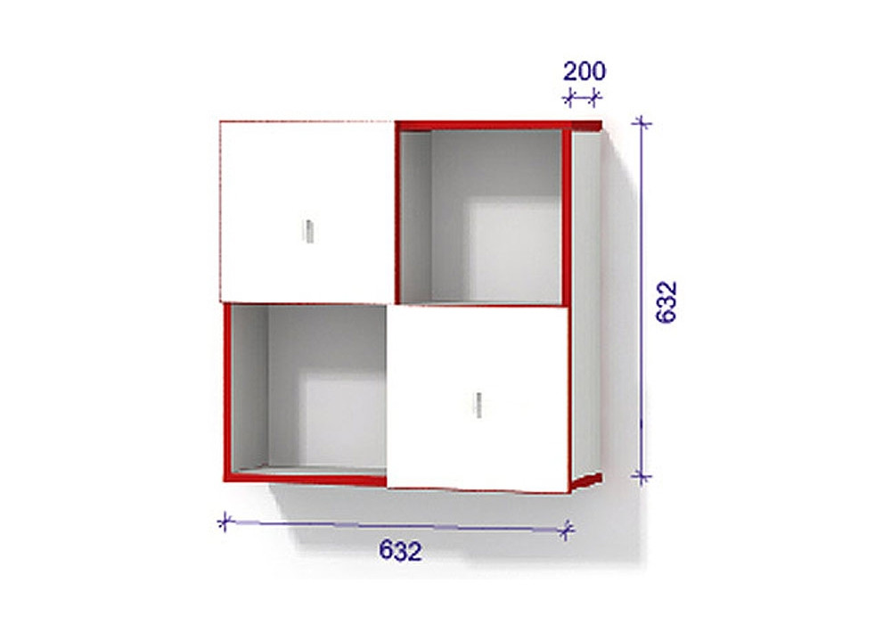 Модульная система №1 С ДВЕРЦАМИ TM LuxeStudio (от Матролюкс) - фото 2 - id-p453715207