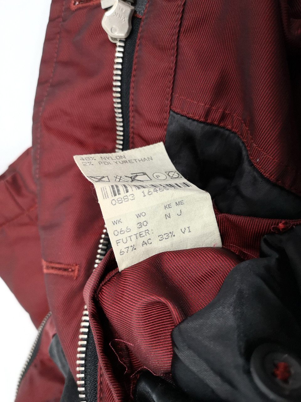 Куртка теплая Hugo Boss, бордовая, Разм L, Отл сост - фото 10 - id-p1093497415