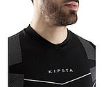 Термофутболка Keepdry 500 Kipsta чоловіча, чорна, фото 5