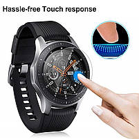 Загартоване захисне скло для годинників Samsung Galaxy Watch 46 мм., диаметр - 33,5 мм., фото 6
