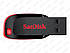 USB флешнакопичувач SANDISK 64 GB Cruzer Blade Black/red USB 2.0 (SDCZ50-064G-B35), фото 4