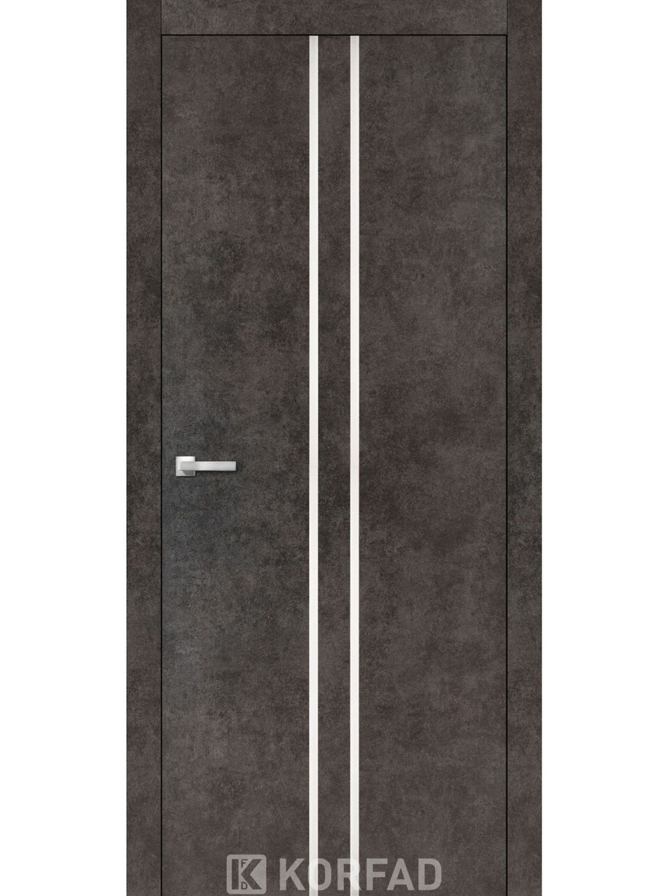 Двері міжкімнатні Корфад/ KORFAD ALP-02 Лофт бетон, фото 1